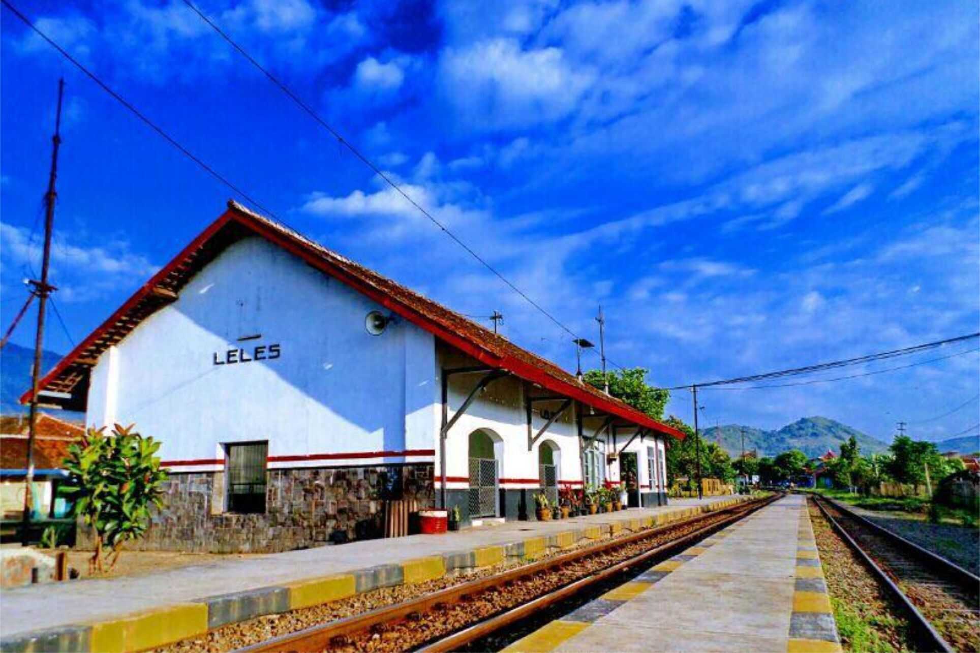 Stasiun Leles di Kadungora Garut: Kenapa Namanya Stasiun Leles bukan Stasiun Kadungora?